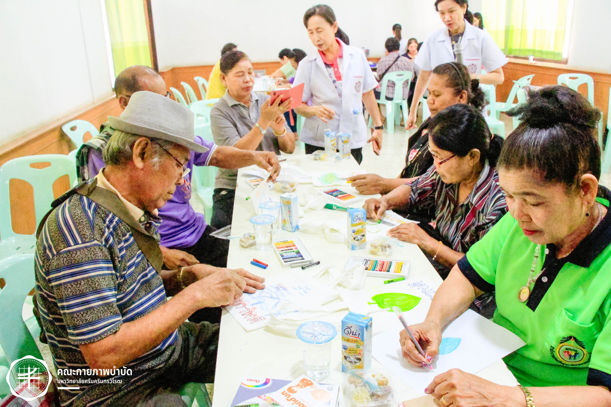 The geriatric training program was provided at Khamane-phangtai health promotion hospital, Pho Thaen subdistrict at Nakhon nayok province.