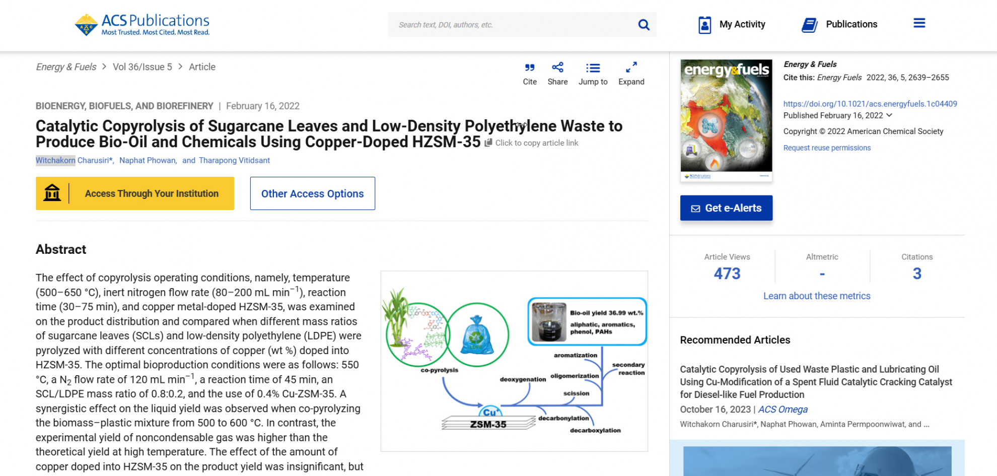 high impact of publicshed paper