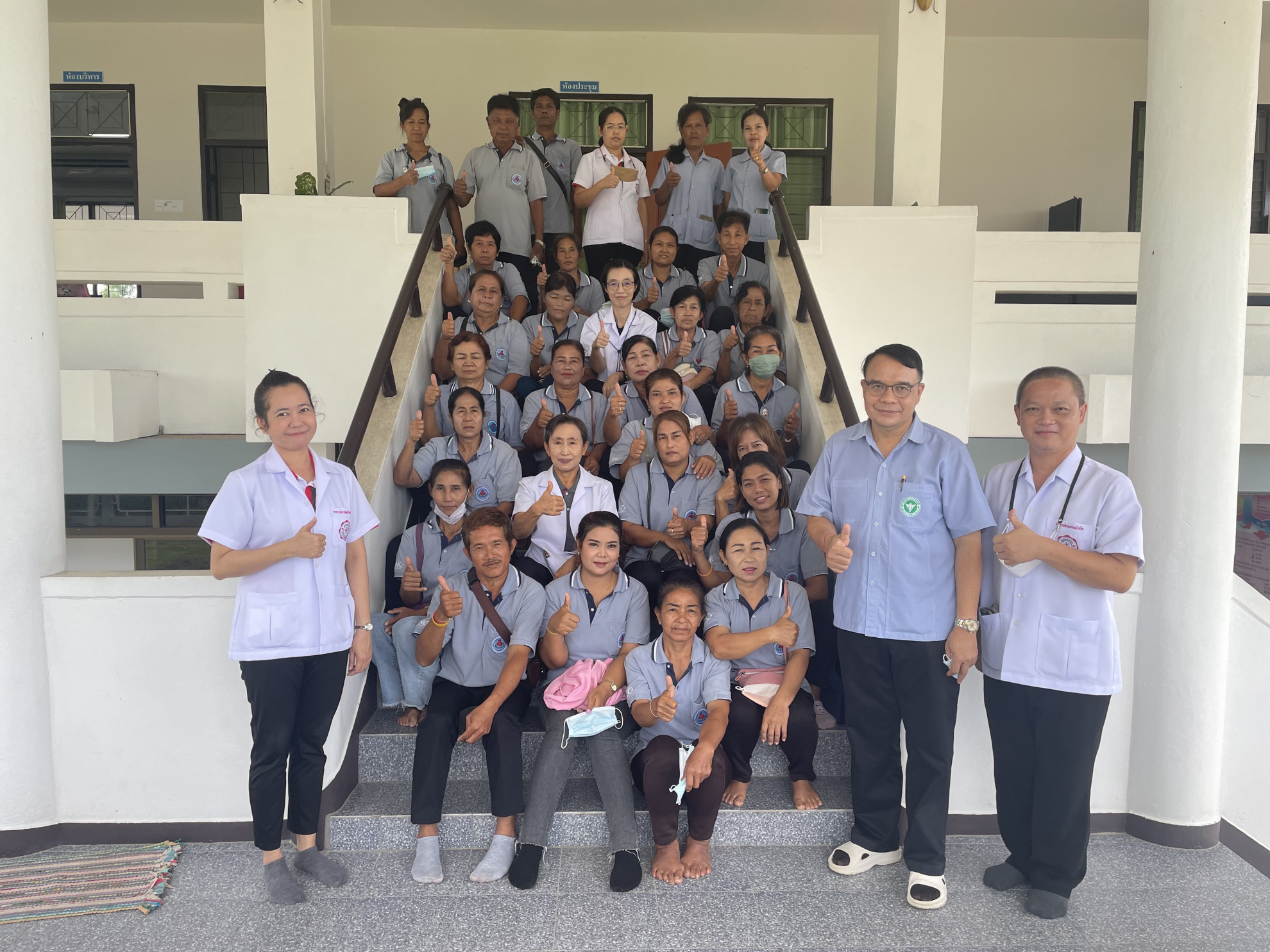 Network of cooperation in medium-term rehabilitation care (Intermediate care; IMC) between the Faculty of Physical Therapy, SWU and Ban Khmer Fang Tai Subdistrict Health Promoting Hospital, Ongkharak District, Nakhon Nayok Province.