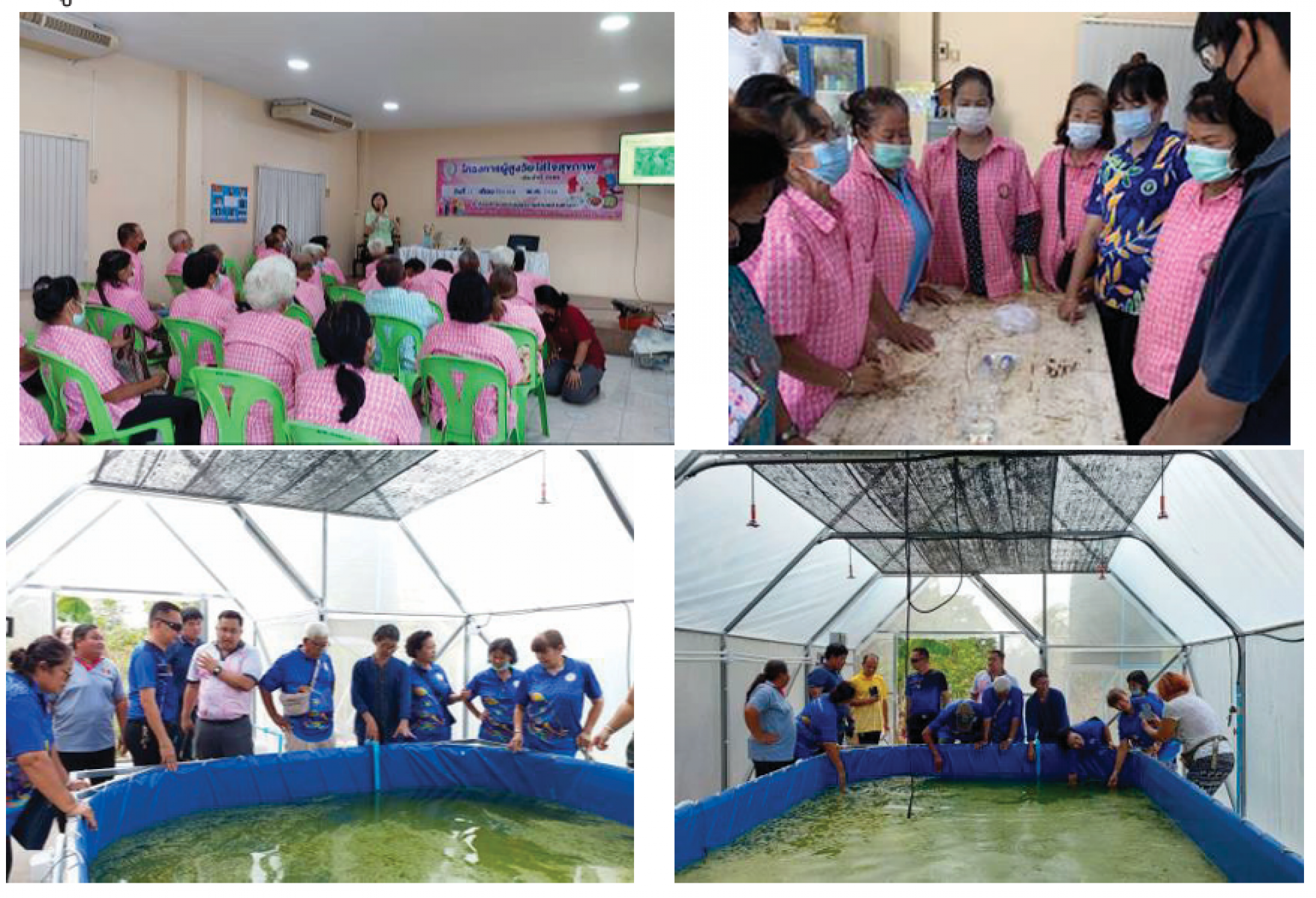 การพัฒนาระบบโรงเรือนมาตรฐานผลิตอาหารปลอดภัย (Food Safety) ในระบบ Smart Farming สู่การพัฒนากำลังคนผู้มีองค์ความรู้ด้านการเพาะพันธุ์พืชผำในระบบโรงเรือนมาตรฐานผลิตอาหารปลอดภัย (Food Safety) ในระบบ Smart Farming เพื่อเป็นอาหารและนวัตกรรมทางอาหาร พัฒนาผลผลิตเพื่อสร้างมูลค่า